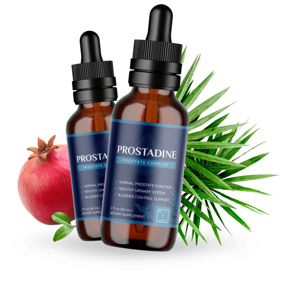 Prostadine Ingredients with Saw Palmetto Leaves and Pomegranate